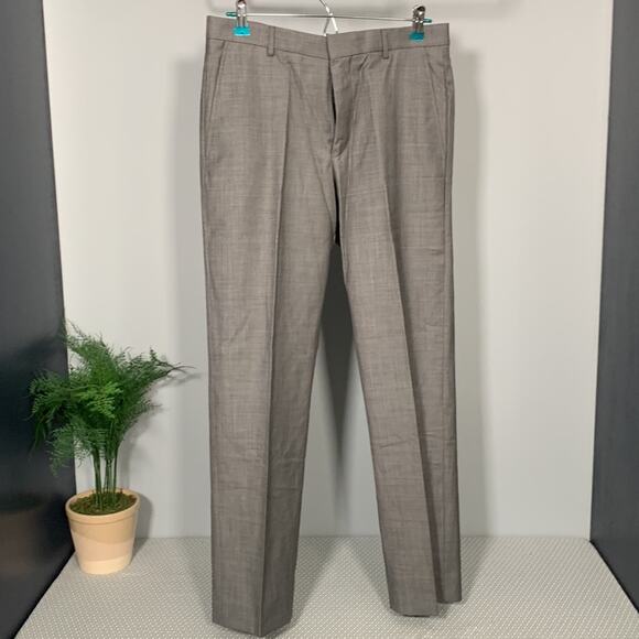 Jos. A Bank Traveler Gray Slim Fit Suit Set Size 40S 31S NWOT - Picture 7 of 10